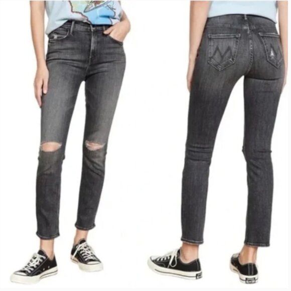 MOTHER The Mid Rise Dazzler Ankle Jeans SZ 32 - Picture 1 of 15
